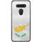 Cyprus Flag Distressed LG K51/Q51 Clear Case